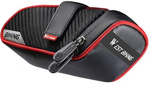 BESPORTBLE Fahrrad Satteltasche Mountainbike Rennrad MTB BMX Fahrrad Schlauchtasche Wasserdicht Werkzeugtasche Rücksitztasche Aufbewahrungstasche Rücksitz Radfahren Im Freien Fahrradzubehör