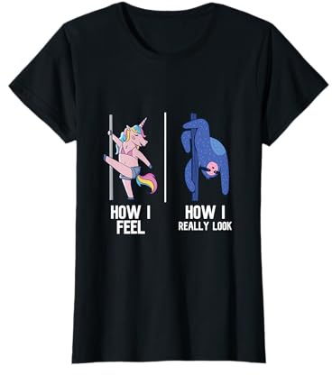 How I Feel, Poledance Faultier Pole Dance T-Shirt