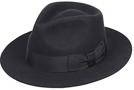 Zweifarbige Schwarze Breitband-Kirche Derby Knoten Strand Sonnenhut für Männer und Frauen 56-59cm Kopf umgeben (schwarz)