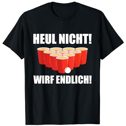 Beerpong Herren Bier Pong Bierpong T-Shirt