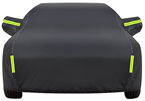 Draussen Autoabdeckung für Dodge Ram 1500 Wasserdicht Car Cover, Outdoor-Allwetterschutz-Autoabdeckung, Abdeckplane Auto Wasserdichte Autoabdeckung, Sonnenschutz-Autoabdeckung11081(Color:B)