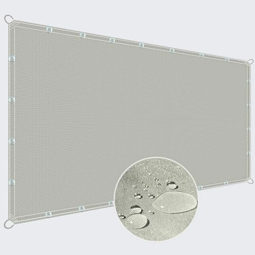 ZQXFZ Sichtschutz FüR Balkon Ohne Bohren 1.5x10m Terrassendach Sichtschutzzaun Terrasse Zaun Sichtschutz Motiv -Khaki.