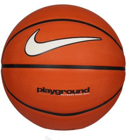 Nike Everyday Playground 8P Deflated Palle da basket Amber/Black/White 7