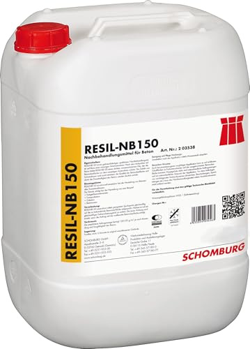 RESIL-NB150 10 Liter Beton-Nachbehandlungsmittel (Curing) Verdunstungsschutz Betonhaut Gebrauchsfertiger Nachbehandler für Beton & Estrich