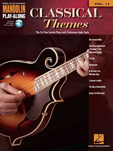 Classical themes +enregistrements online: Mandolin Play-Along Volume 11