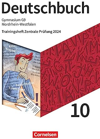 Deutschbuch Gymnasium - Nordrhein-Westfalen - Neue Ausgabe - 10. Schuljahr: Trainingsheft Zentrale Prüfung 2024 - Arbeitsheft mit Lösungen
