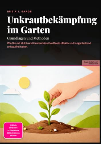 Unkrautbekämpfung im Garten: Grundlagen und Methoden: Wie Sie mit Mulch und Unkrautvlies Ihre Beete effektiv und langanhaltend unkrautfrei halten.