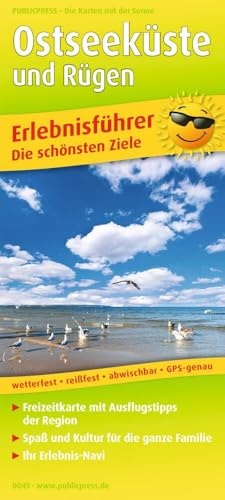 Publicpress Erlebnisführer Ostseeküste und Rügen 1:160.000: Erlebnisführer mit Informationen zu Freizeiteinrichtungen auf der Kartenrückseite, ... GPS-genau. 1:160000 (Erlebnisführer: EF)