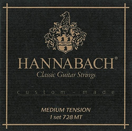 Hannabach Klassikgitarrensaiten Serie 728 Medium Tension Custom Made - 3er Diskant - 7288MT