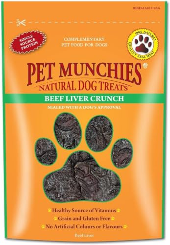 Pet Munchies Beef Liver Crunch 8x90g