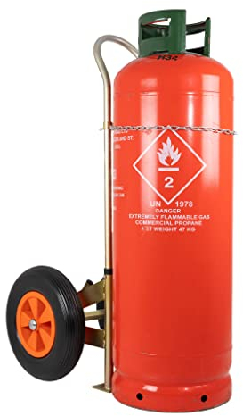 HEAVY DUTY CALOR GAS CYLINDER HAND TRUCK BOTTLE TROLLEY INDUSTRIAL UP TO 150KG