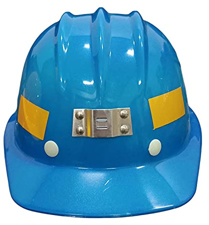 Bergbau Sicherheitshelm Baukohle Bergmann FRP Harthut Arbeitsschutz Helm Anti-Zertrümmerung Arbeitskappe-1._Blau