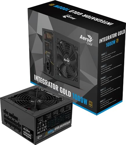 AeroCool Integrator Gold 1000W 80+ Gold Fully Modular ATX PSU