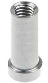 Tuerca de Titanio M6, Longitud 13 15 17 21 23 25 31,5 33 35 37mm para Pinza de Perno de Freno de Bicicleta, Abrazadera C Fija, Piezas de Titanio, Plata, M6,15mm