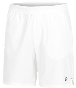 Wilson Herr Team Tournament Short 7 tum, Bright White, L