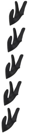 FRCOLOR 5 Stücke Curling Handschuhe Hitzebeständige Handschuhe Für Haar-styling Wärme Finger Abdeckung Für Barber Stylist Hand