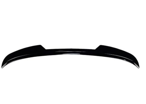 DZSQOMHGD Heckspoiler Lippe Für Ford Für Fiesta Für ST-Line MK6 MK6.5 2008-2017 Auto Heckspoilerlippe Glänzend Schwarz Carbon Fiber Body Kit Schwanz Spoiler(Glänzend schwarz)