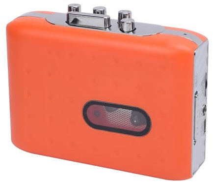 Lecteur de Cassettes Portable, Convertisseur de Cassette USB C vers MP3, Lecteur de Cassettes Portable, Magnétophone intégré, Microphone et Prise Casque, Lecteur de Cassettes