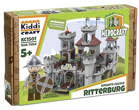 KIDDICRAFT KC1501 Ritterburg - Klemmbausteine