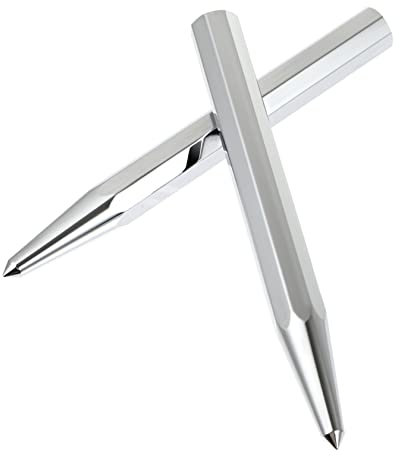 jojofuny Ensemble de 2 Poinçons Centraux Antidérapants en Acier à Haute Teneur en Carbone Outils de Perçage Positionnement Résistants et Solide Compact et Facile à Utiliser