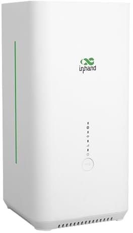 InHand Networks 5G Router mit SIM-Kartenslot, AX3000 Wi-Fi 6 Dual-Band WLAN Router, 5G SA/NSA Mobilfunkrouter, 2X Gigabit Ports, Cloud-Management, Failover-Internet für Home-Office & Unternehmen