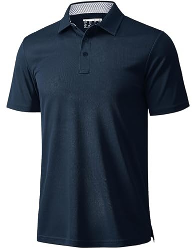 MAGCOMSEN Polo Homme À Manches Courtes MODÈLE Sport PERFORMANT | Coupe confortable pour bouger librement