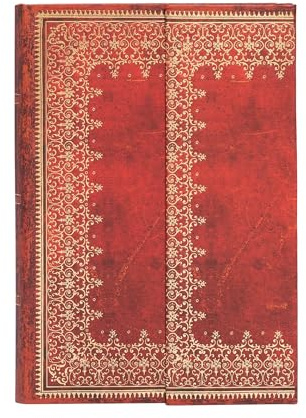 Carnet Mini PAPERBLANKS série Reliure à l'Ancienne modèle Feuille d'Or Flexi
