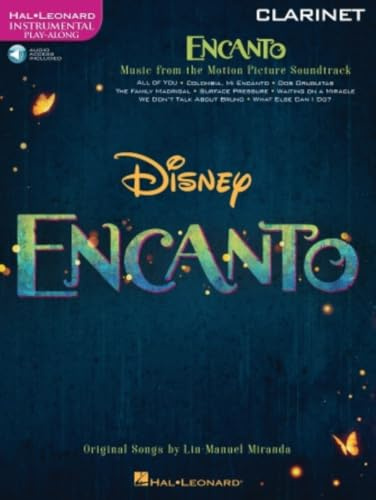 Lin-Manuel Miranda-Encanto for Clarinet-Klarinette-BOOK+AUDIO-ONLINE