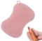 Strofinaccio in silicone, spugna in silicone, spazzola per risciacquo, spugna morbida, spazzola per pentole ad asciugatura rapida, design a fori per una facile conservazione, gomma da cucina per