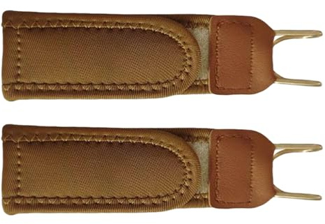 Generico Cintura Elastica Tattica Gancio Metallo, 2 Pezzi Cinture Invisibili Elasticizzate Senza Fibbia per Uomo, Cintura Elastica Tattica Regolabile Gancio Metallo, Cinture Portatili Senza Fibbias