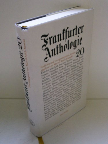 Frankfurter Anthologie. Gedichte und Interpretationen: Zwanzigster Band