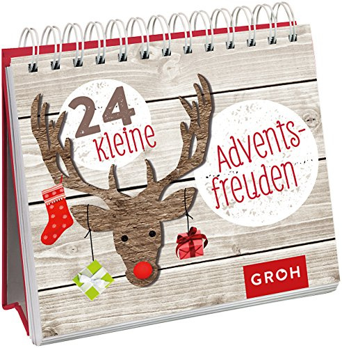 24 kleine Adventsfreuden: Mini-Spiralaufsteller