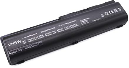 vhbw Li-Ion battery 4400mAh (10.8V) black for LAPTOP/NOTEBOOK HP Pavilion dv6-1129tx, dv6-1130ec, dv6-1130eg, dv6-1130eh, dv6-1130ei, dv6-1130ek