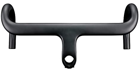 Alfa Pasca Carbon Rennrad Lenker Zum Radfahren No Logo Neu OD2 28.6/31.8mm Schwarz UD Matt Fahrrad integrierter Lenker 400 * 90mm