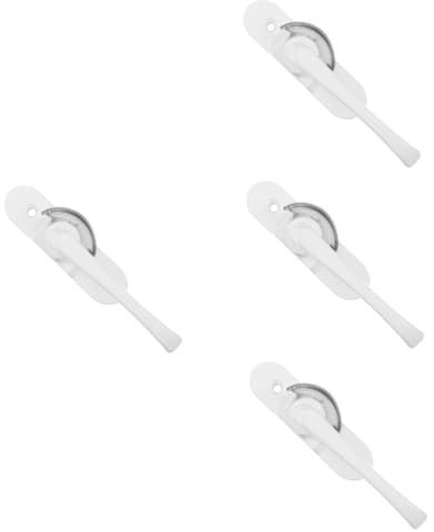 Homoyoyo 4stücke Fenstersicherung Hochwertiger Schiebefenster-riegel Einbruchsichere Sash Lock Kindersichere Arretierung Für Aluminiumfenster Einfache Montage Und Zuverlässiger Schutz