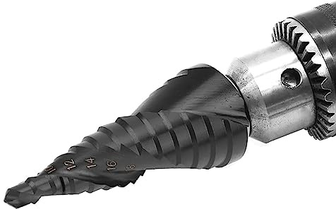 Yctze 6–30 Mm Kegel-Stufenbohrer, Nitrier-Hochgeschwindigkeitsstahl-Lochschneider für Metallbleche, Vielseitig Einsetzbar