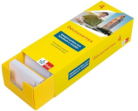 Découvertes 4 (ab 2020) - Vokabel-Lernbox zum Schulbuch 4. Lernjahr: Französisch passend zum Lehrwerk üben (Découvertes. Ausgabe 1. oder 2. Fremdsprache ab 2020)