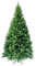 RS Trade HXT 1101 Colorado-Mix 240 cm künstlicher PVC Weihnachtsbaum (Ø ca. 137 cm) 1560 Spitzen - Schnellaufbau Klappsystem, schwer entflammbar, unechter Tannenbaum inkl. Christbaum Ständer