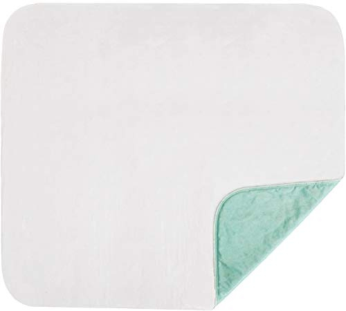 NOVA Waterproof Reusable Underpad, 100% Cotton Soft Top Layer, Washable Incontinence Bed Pad & Mattress Protector, Super Absorbent, Very Durable - Up to 300 Washes, 32” x 36”