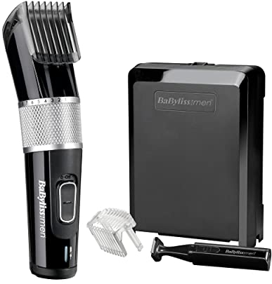 BaByliss Carbon Steel Hair Clipper, 25 cutting lengths, Precise, Smooth Cutting, Hair and Beard Trimmer