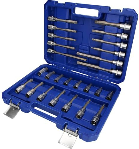 BRILLIANT TOOLS BT022026 1/2 Zoll Steckschlüssel-Satz, 26-TLG., XZN [Powered by KS Tools]