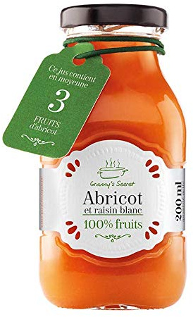 GRANNY'S SECRET - JUS D'ABRICOT 20CL (PACK DE 12)