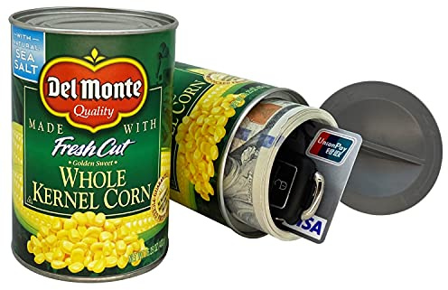 Fake Can Safes Diversion Secret Stash Safes (Corn)