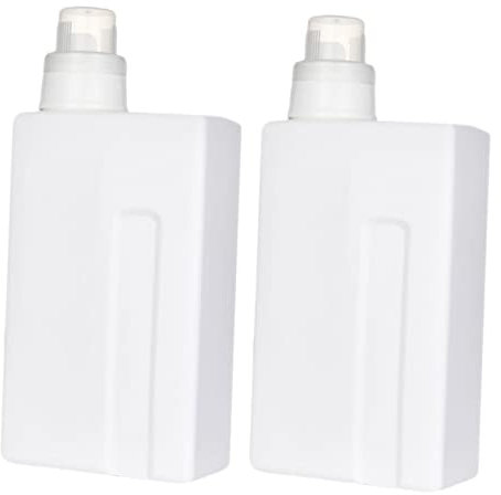 YARNOW Leak-proof Laundry Detergent Bottle 1000ml Refillable Empty Fabric Conditioner Dispenser for Home Laundry Room Use