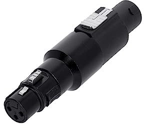 Adam Hall Connectors 4 STAR A XF3 SF4 - Adaptador XLR de 3 pines hembra a altavoz de 4 pines hembra