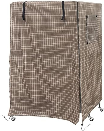 Papageien Vogelkäfig Abdeckung, Warm, Winddicht, Regenfest, Sonnenfest, Papageienkäfig Abdeckung, Schatten für Sittiche, Papageien, Nymphensittiche und Mehr (Plaid)