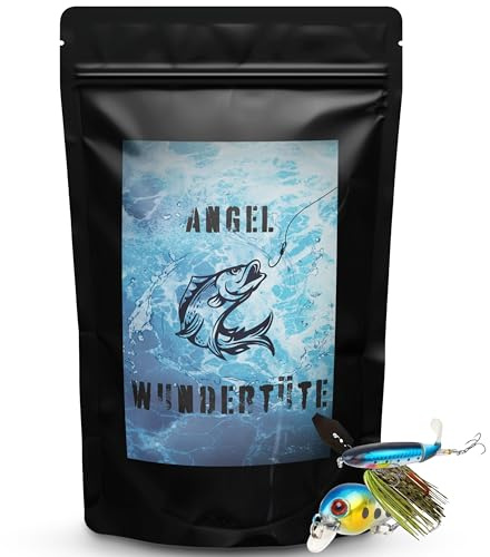 Hook & Adventure Wundertüte Angeln Petri Box Überraschung Geschenk Set, Überraschungsbox für Angler, Angler Geschenke ANGELZUBEHÖR Angel-Set