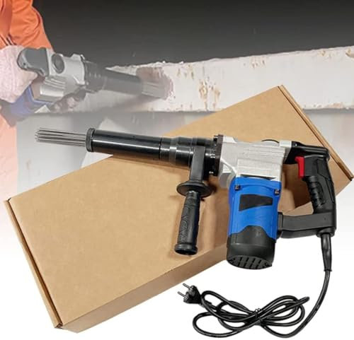YYLHJW Máquina de Limpieza de eliminación de óxido con Aguja de Mano, Pistola de desoxidación de Aguja eléctrica de 1100w Herramienta de Limpieza