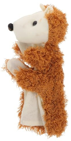 Toddmomy Plush Hedgehog Hand Puppet Storytelling Toy for Boys and Girls Toddlers Develops Fine Motor Skills