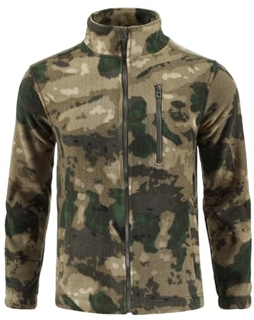 MOKBAY Tactical Winterjacke Herren Tarnjacke Multicam Camo Soldat Outdoor Jacke Jagdbekleidung Bundesheer Camouflage Winterjacke Militär Jacke Tarnanzug Bundeswehr Angel Kleidung Herren M